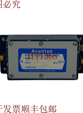 原装供应RF SMA 750-950 MHz 15V G:26DB +15V AG-70-0 Avantek
