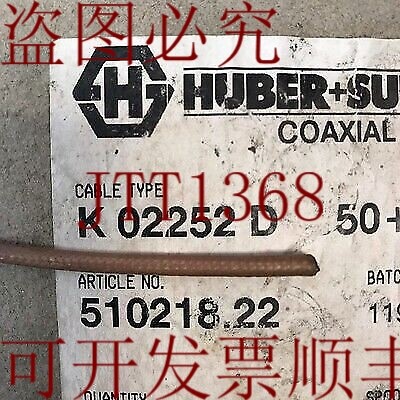 原装供应K02252D RG316 50Ohms Huber Suhner 功率帽 3mm DC-6GHz