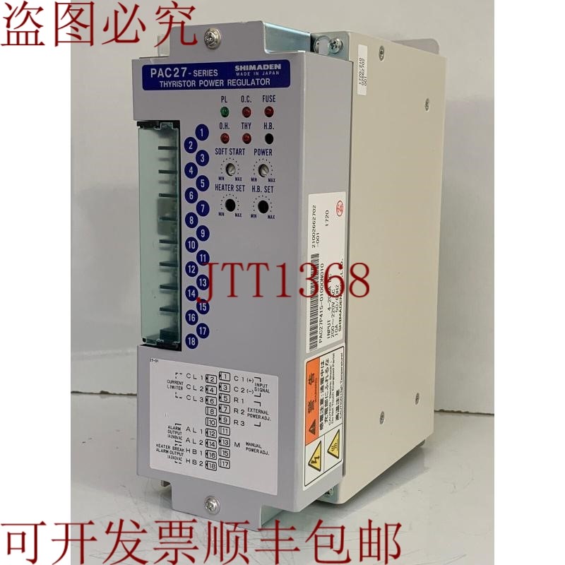 原装供应Shimaden / 功率调节器晶闸管 / PAC27P415-01000N010 /