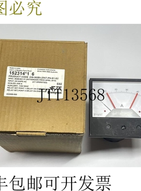 TE Crompton 239 系列仪表继电器高/低 0-50 安培 239-302B-LSNT-