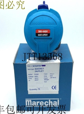 Marechal 6164197 DSN6 端口 3P+N+E 63A 690VAC 和 3 IP66//67
