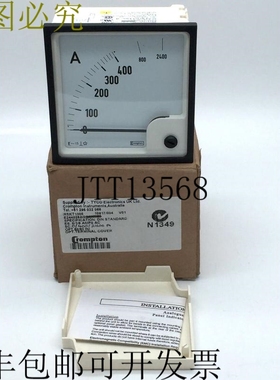 Crompton Instruments E244-026A-G 电流表 DIN ES.0/1/6A AC SC.