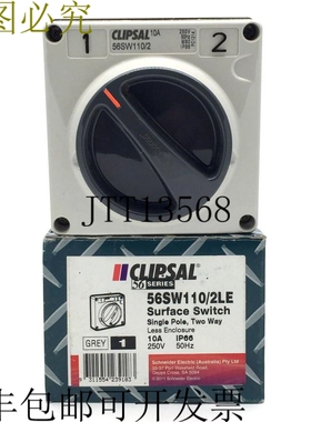 开关 56SW110/2LE 1个开关 10A 250V