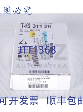 原装供应菲尼克斯电气 VS-V1-C-RJ45-MNNA-PG9-8-I-5-S 1419182 R