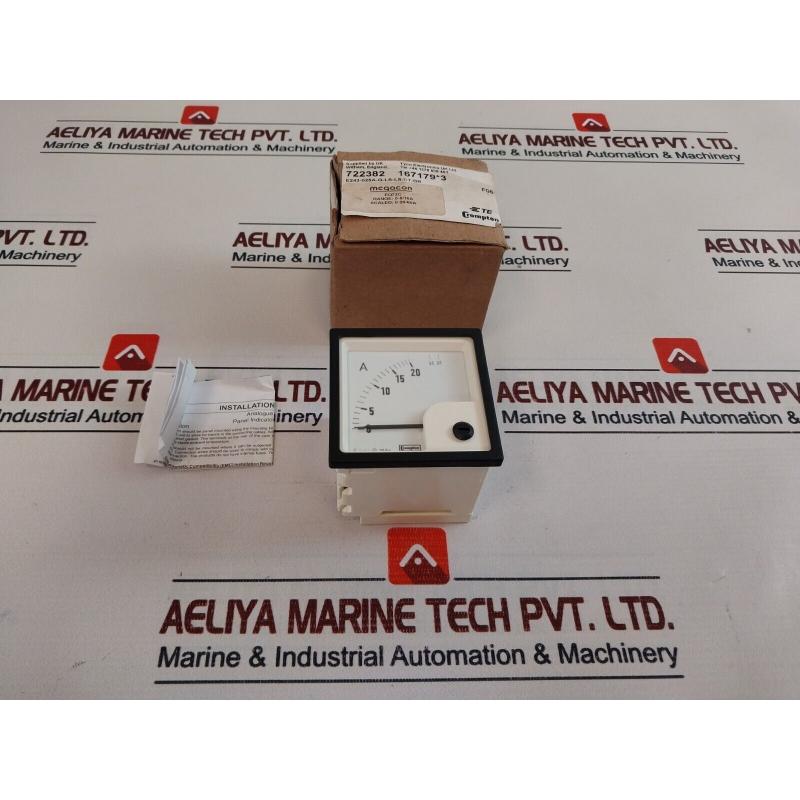 原装供应Crompton EQ72C 模拟面板附加 AM 计 0-20/60 A