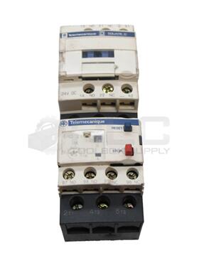 原装供应TELEMECANIQUE LC1D18BD 接触器，带 LRD21 过载继电器和
