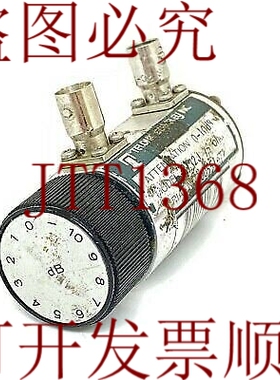 原装供应0-10DB 1DB/步 75R 旋转可变衰减器 SMA 8132J TELONIC