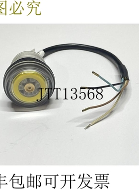 TSL Escha MP30 系列微压按钮 - 24V DC 黄色 LED PNP 4 线