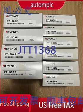 原装供应基恩士FT-50AP温度传感器放大器，免税
