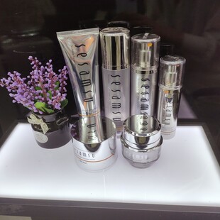 三参秀璀璨靚肤六件套洁面水乳精华霜素颜霜补水抗氧