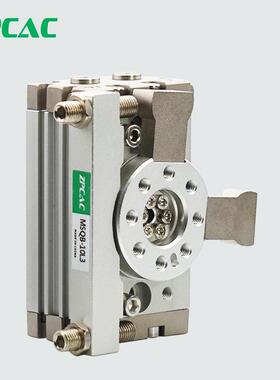 摆台气缸MSQB-10/20/30/50L2 L3 180度旋转气缸90 带缓冲器