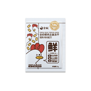 金故小白包小黄包试吃体验装主食冻干单一蛋白低敏成幼小猫邓峰家