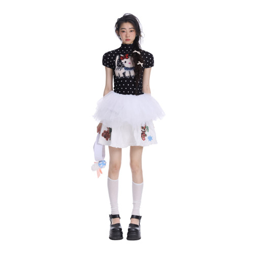 iscreamcolourMOF波点kittyT恤