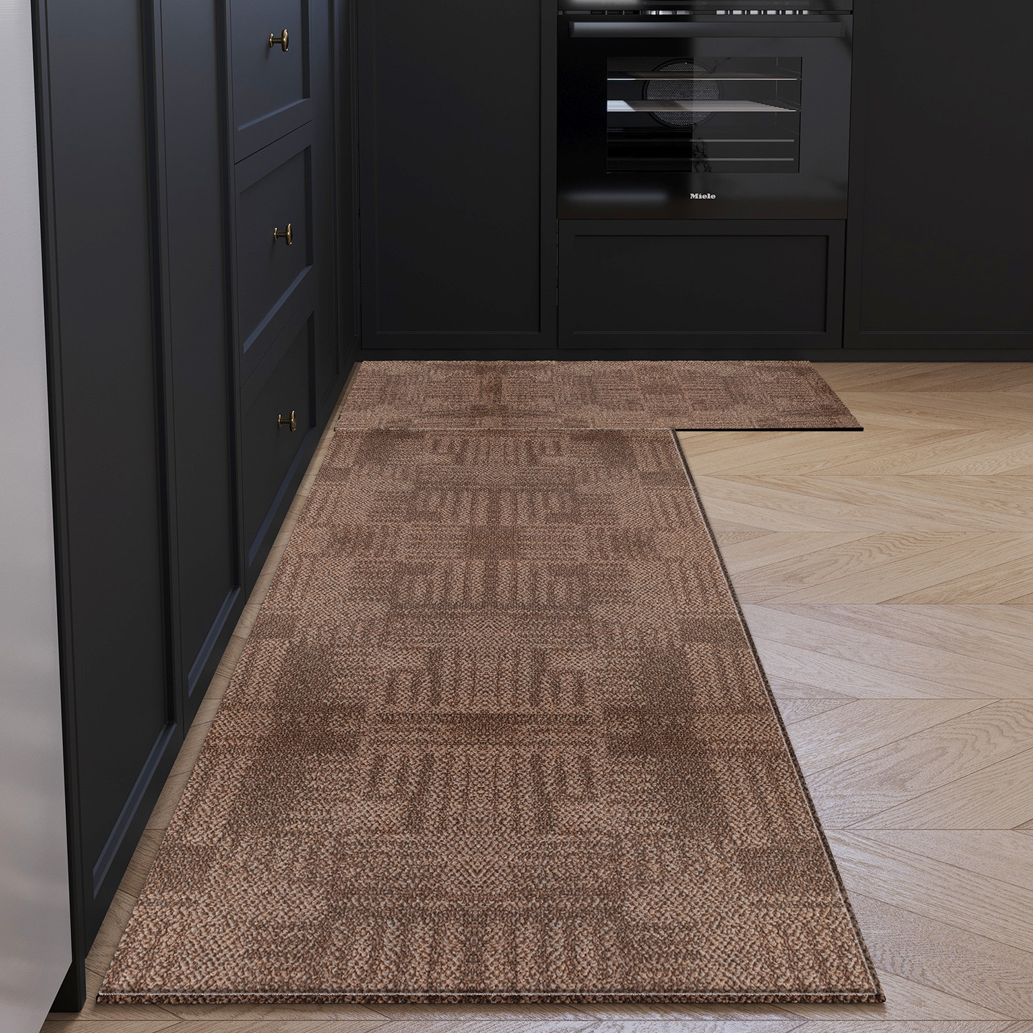 厨房专用防滑地垫2025新款吸水垫长条防摔耐脏地毯可擦洗门口垫子,居家布艺,厨房地垫,淘宝优惠券,粉丝福利购,淘宝优惠卷