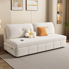 2024年新款沙发床小户型客厅储物抽拉多功能折叠两用单双人可变床