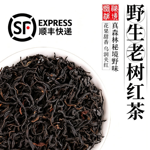 雨露花浓野生古树红茶原始森林
