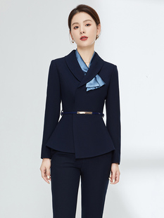 高级职业西装套装女酒店管理层经理领班客房前台珠宝美容院工作服