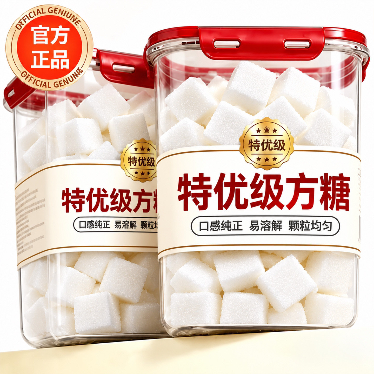葡萄糖方糖咖啡专用伴侣官方旗舰店罐装无糖0脂调奶茶拿铁专用