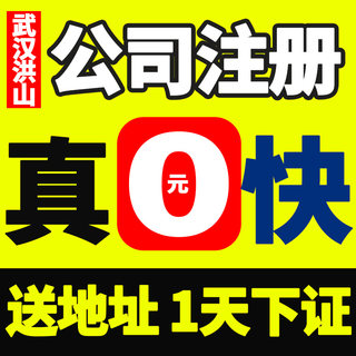 武汉市洪山公司注册收购转让股权变更地址挂靠记账报税营业执照办