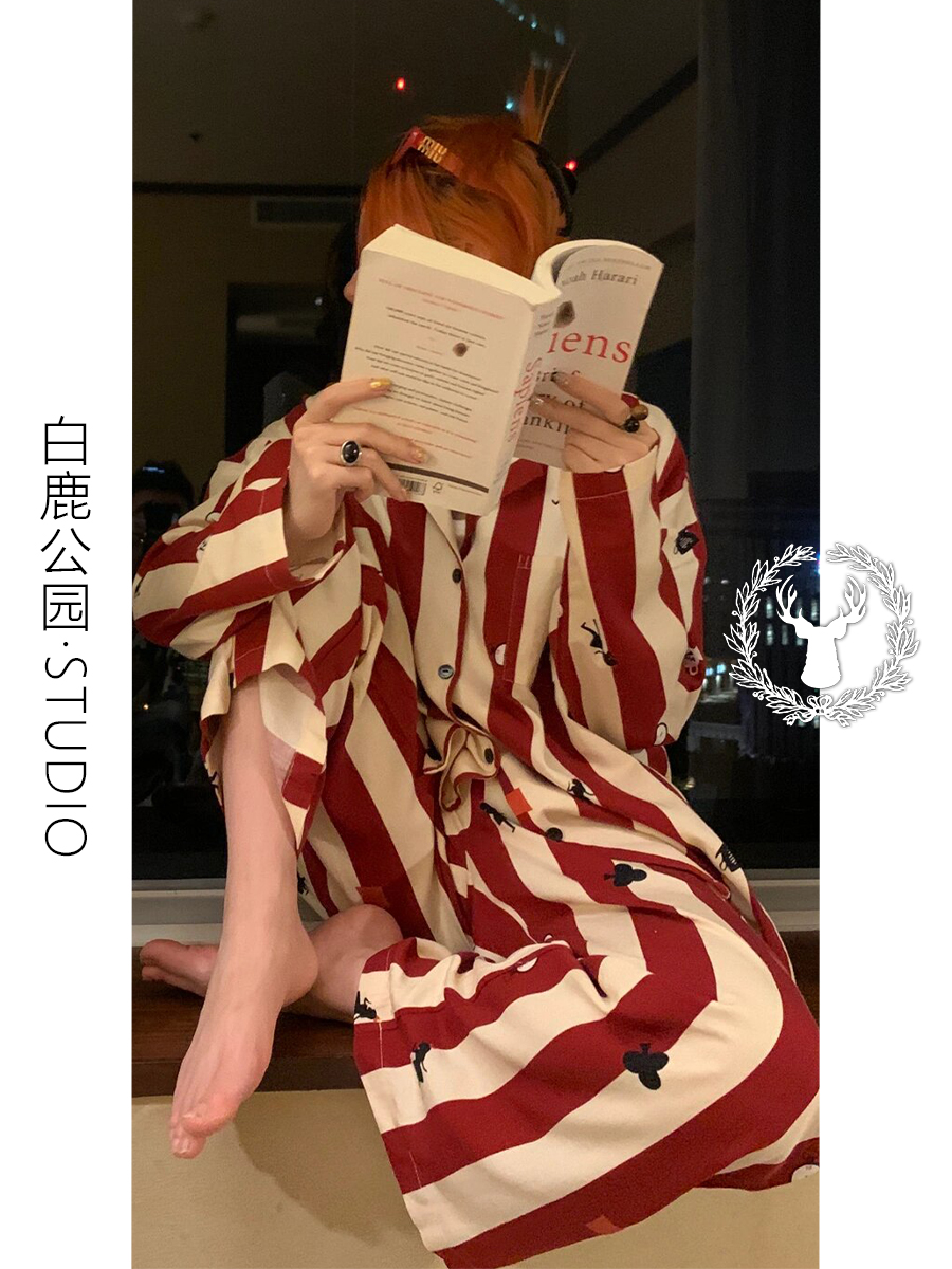 长袖睡衣冬季女款2023新款家居服