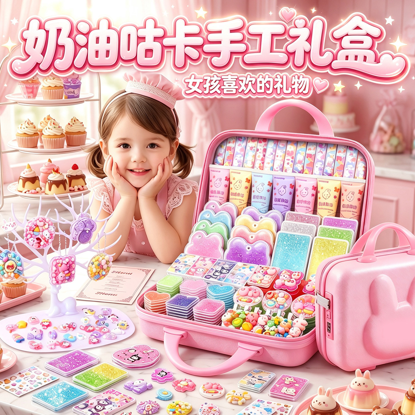 咕卡DIY手工材料包豪华益智礼盒
