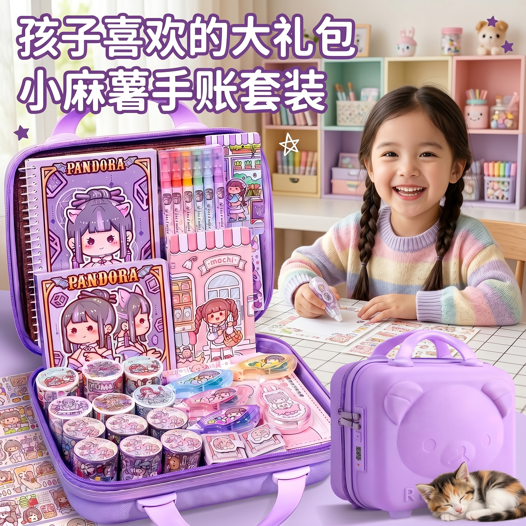 小麻薯奶油胶咕卡豪华版礼盒