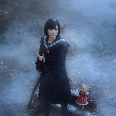 预定定金 Kraken studio 1/12 噤声村落 夏 可动人偶