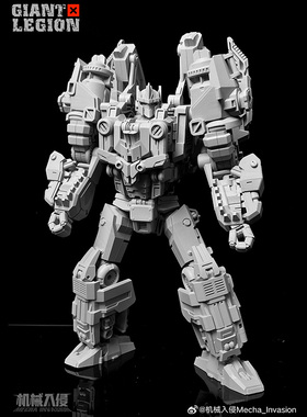 先行预定定金 机械入侵 Mecha_Invasion第二小队长霸王龙变形玩具