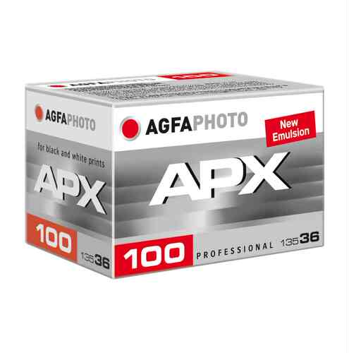 现货德国pan100原装Agfa爱克发APX100黑白135胶卷专业负片胶片