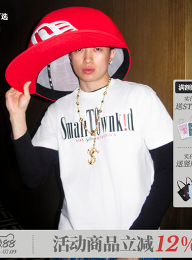 ASEN同款 STK SmallTownKid LAST巡演短袖T恤美式潮流字体排版TEE