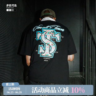 ASEN同款STK SmallTownKid西兰卡普土家族纹样民族风贴布短袖T恤