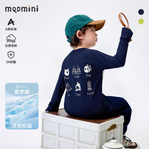 MQDminiI男童春秋长袖T恤