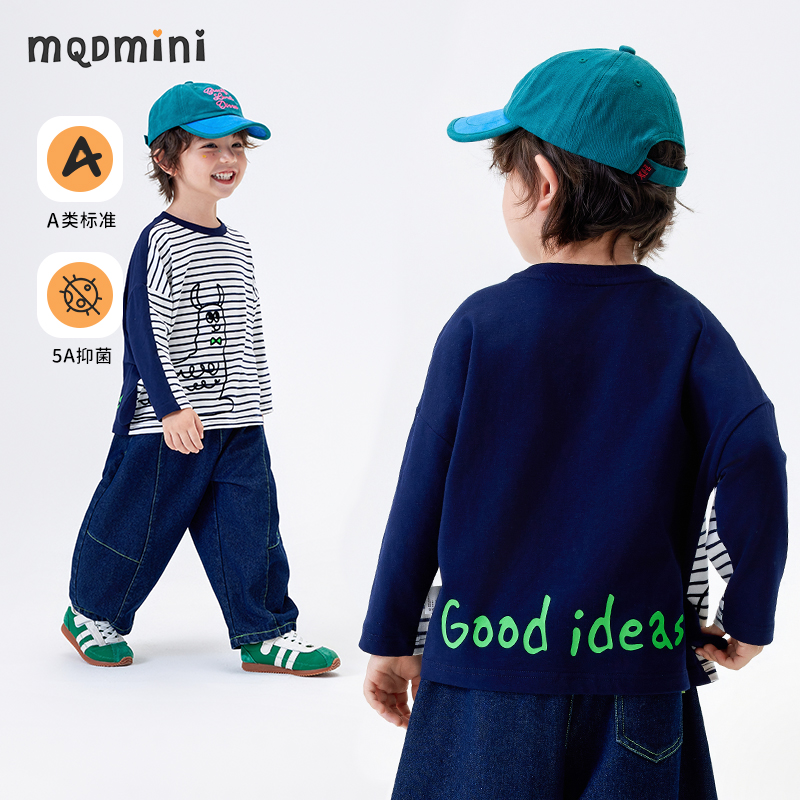 MQDmini男童春秋长袖t恤