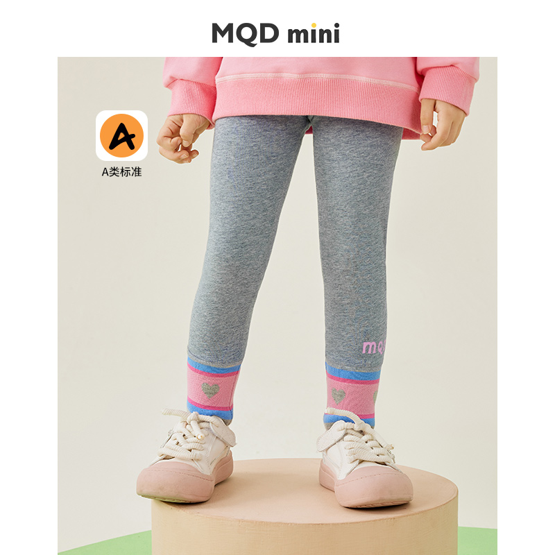 mqdmini女童长裤秋季打底裤子