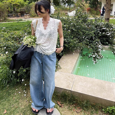 2025春季新款韩版蕾丝背心吊带