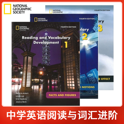国家地理原版进口阅读与词汇进阶 Reading and Vocabulary Development Updated 2020 中学生百科英语 NGL专项课程 Explorer