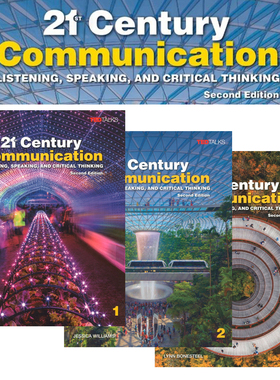 NGL国家地理听说技能训练教材 21st Century Communication with Spark platform Second Edition 新版学生教师用书 带电子书帐号