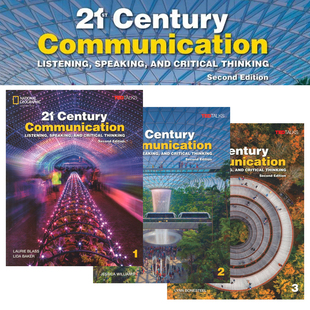 NGL国家地理听说技能训练教材 21st Century Communication with Spark platform Second Edition 新版学生教师用书 带电子书帐号