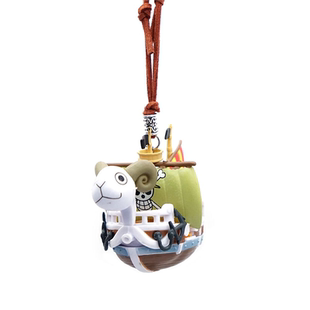 新款海贼王车载钥匙扣挂件礼物摆生日礼物阳光万里号梅丽号桑尼号