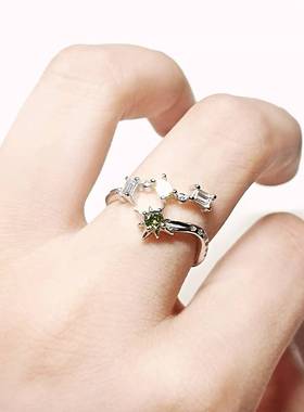 《时空中的绘旅人》原创路辰印象戒指梦与辰星周边饰品