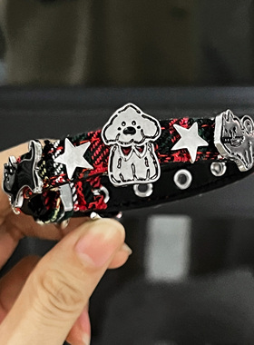 快乐小狗手镯2025新款小众涂鸦设计甜酷星星手环手链新年手饰礼物