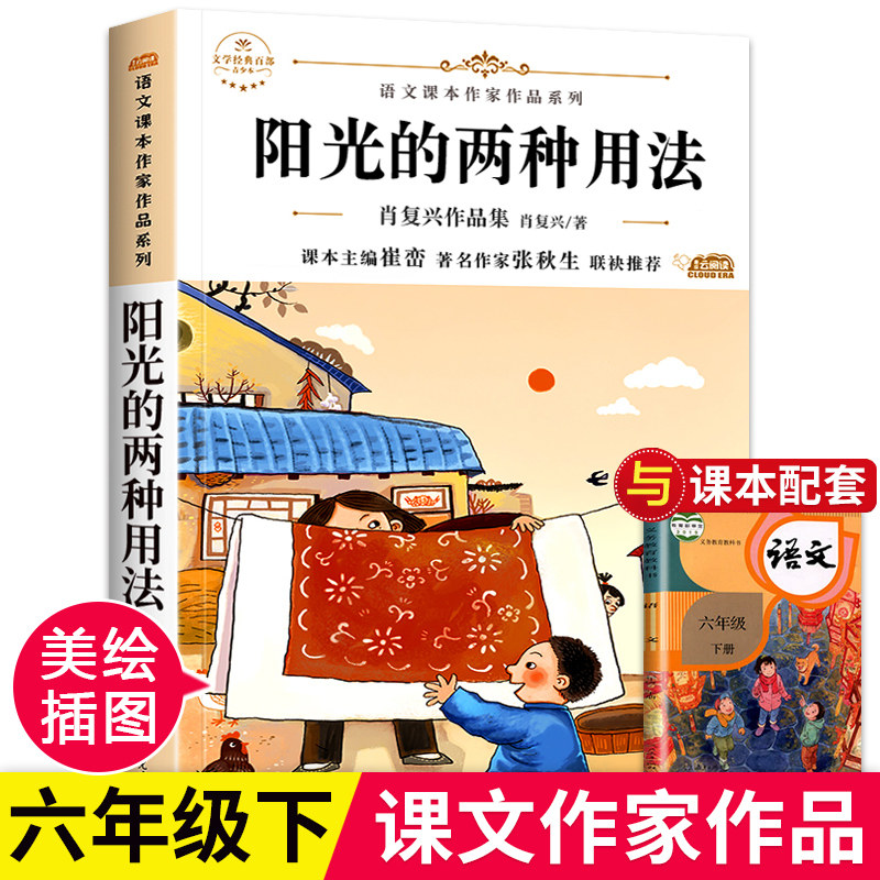 阳光的两种用法 肖复兴作品集 六年级课外阅读书籍下册 小学语文同步