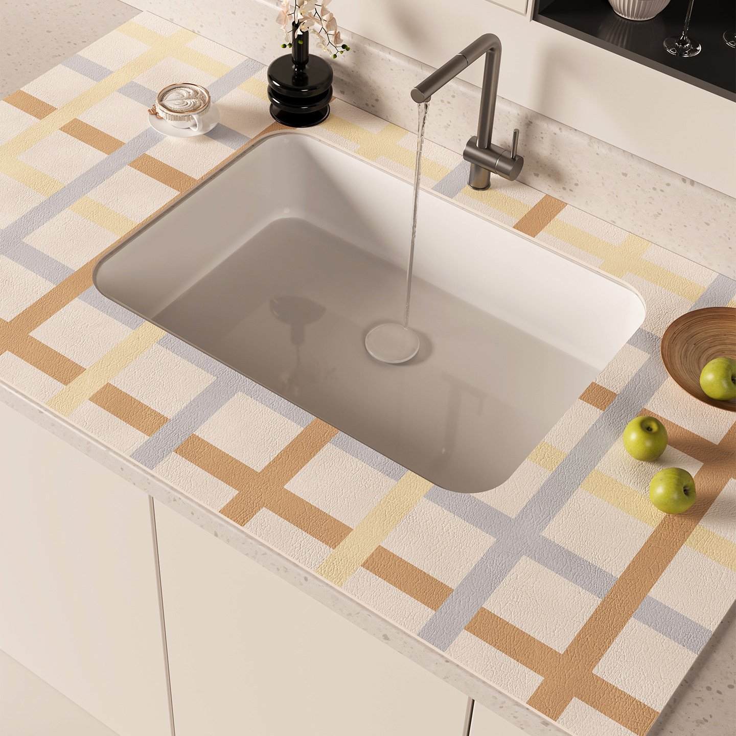 水龙头吧台满铺免洗可擦厨房硅藻泥洗漱台面垫沥水垫洗手台吸水垫,居家布艺,厨房地垫,淘宝优惠券,粉丝福利购,淘宝优惠卷