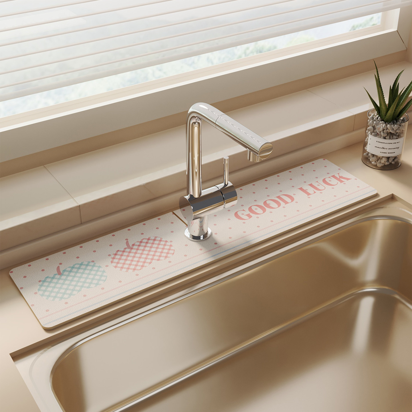 水龙头吸水垫卫生间洗漱台台面垫子厨房硅藻泥吧台水池窄边沥水垫,居家布艺,厨房地垫,淘宝优惠券,粉丝福利购,淘宝优惠卷