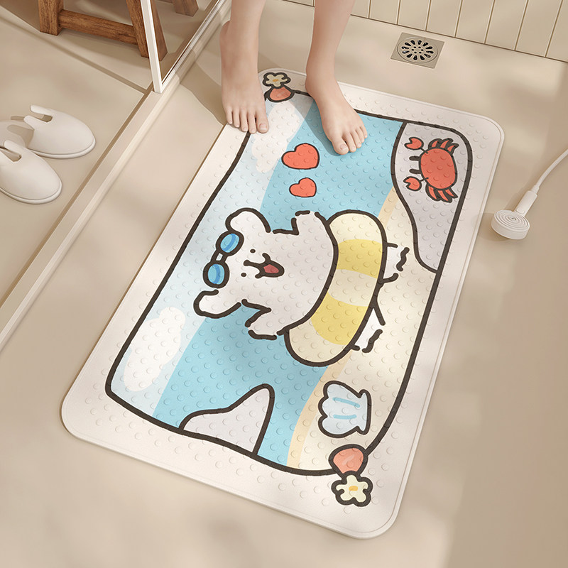 浴室防滑吸盘垫PVC家用儿童洗澡洗手间卫生间地垫防摔淋浴房脚垫,居家布艺,家用脚垫,淘宝优惠券,粉丝福利购,淘宝优惠卷