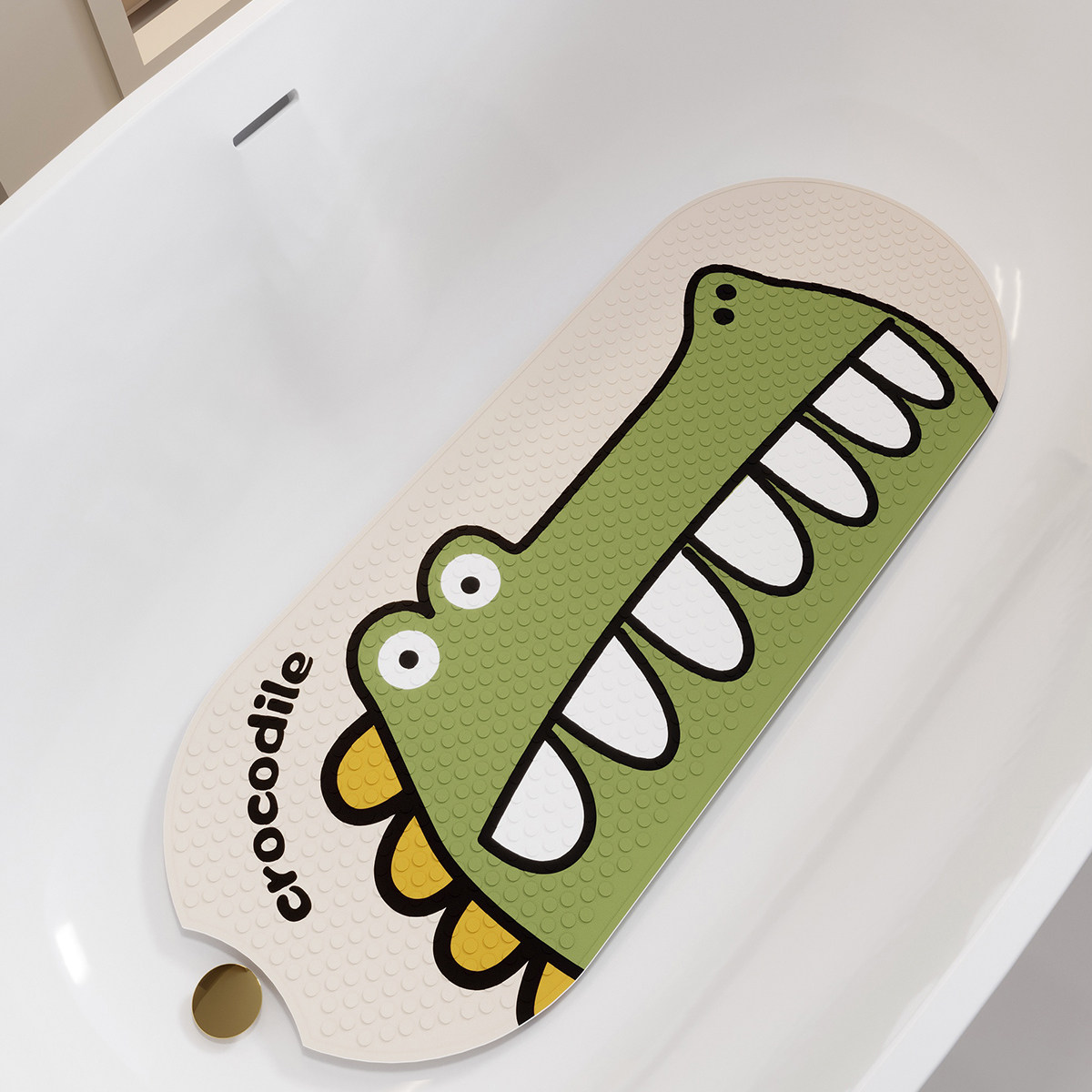 浴室防滑地垫PVC家用卫生间浴缸防摔脚垫儿童洗澡按摩免洗吸盘垫