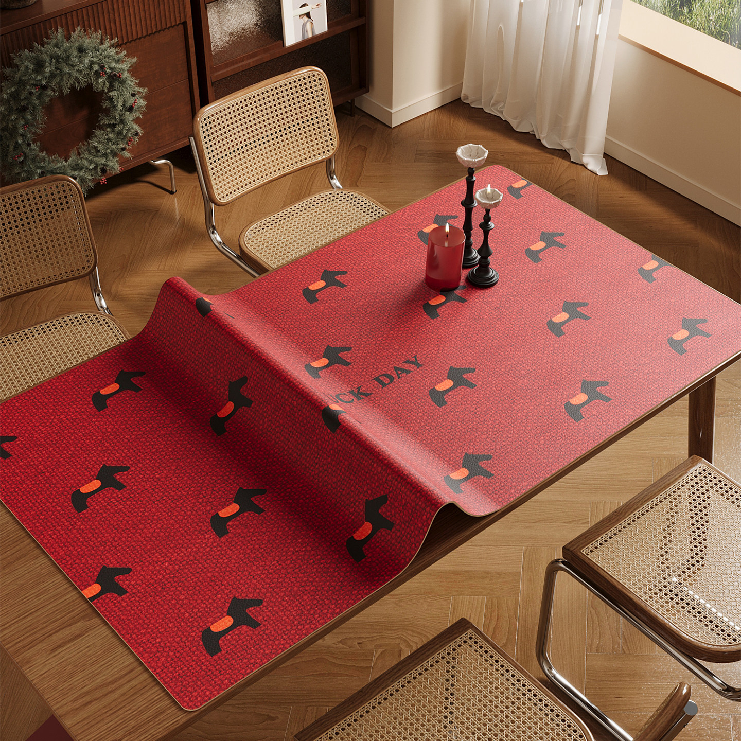 餐桌垫2026新款防水防油轻奢高级感桌面保护垫子防烫隔热茶几桌布,居家布艺,桌布,淘宝优惠券,粉丝福利购,淘宝优惠卷