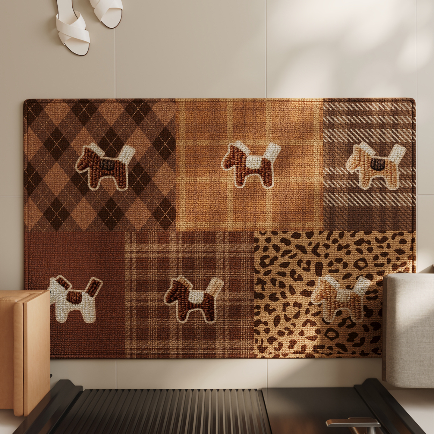 入户门地垫2025新款卡通进门脚垫