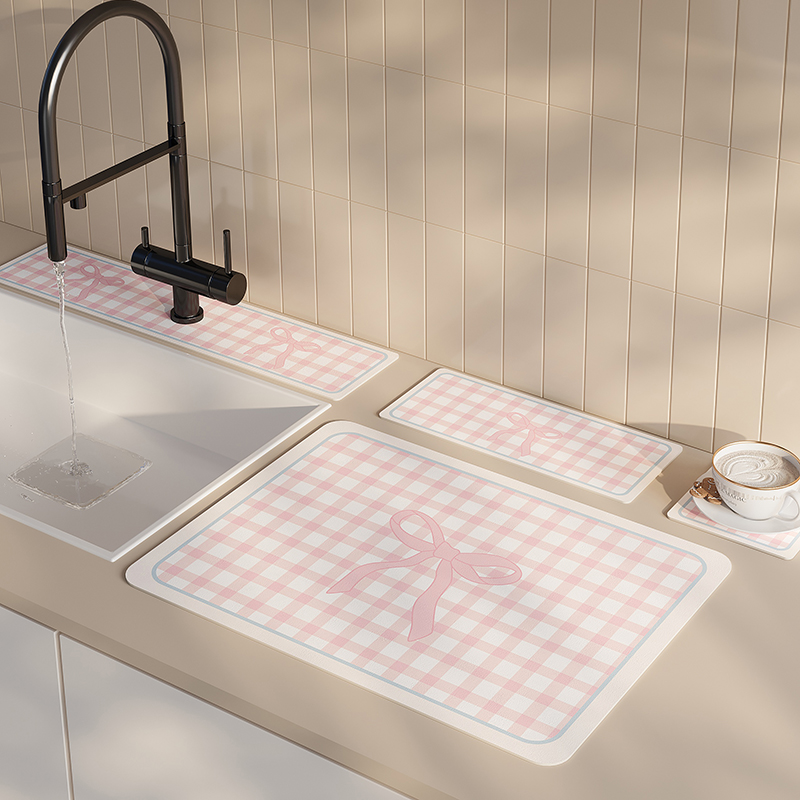 厨房水龙头沥水垫卫生间洗手台