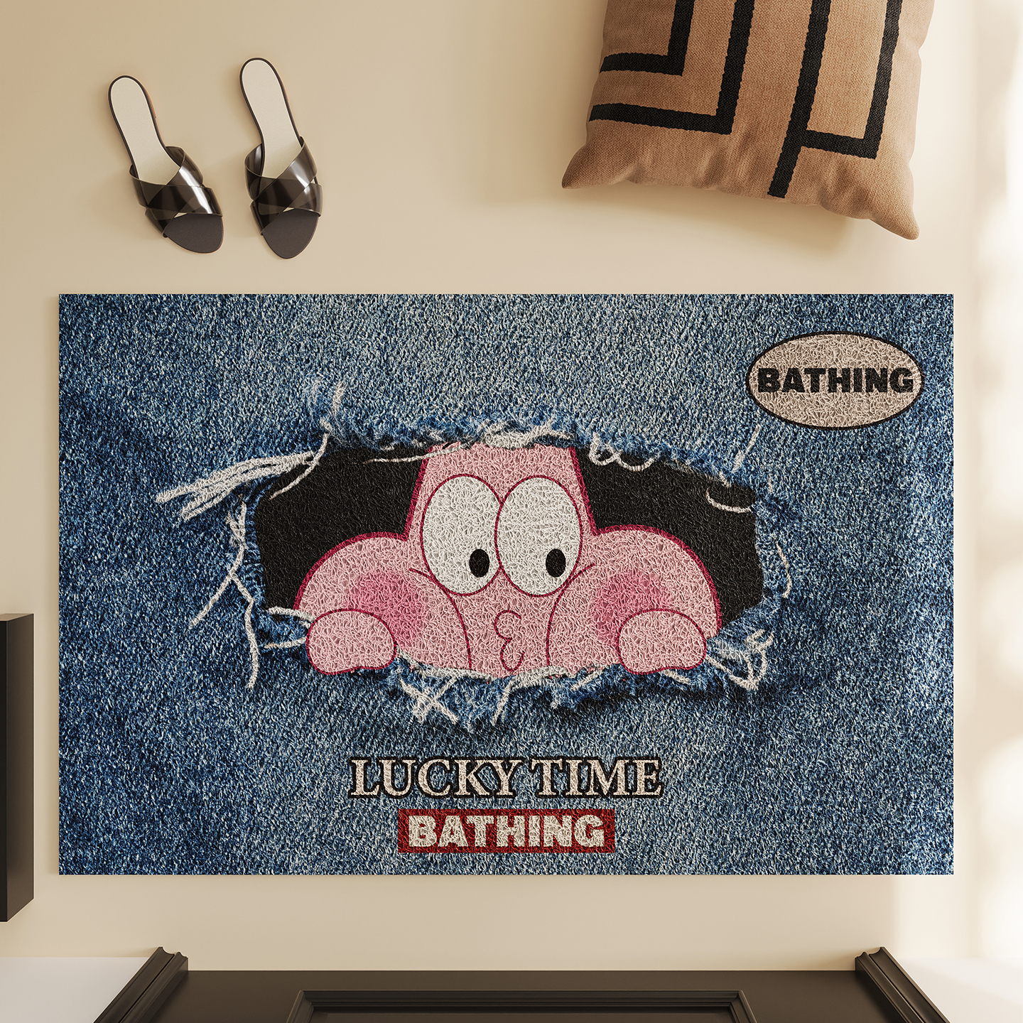 玄关大门入户门防滑耐脏地垫